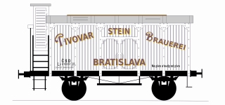 BuBi Model N40056 - N - Bierwagen Bratislava